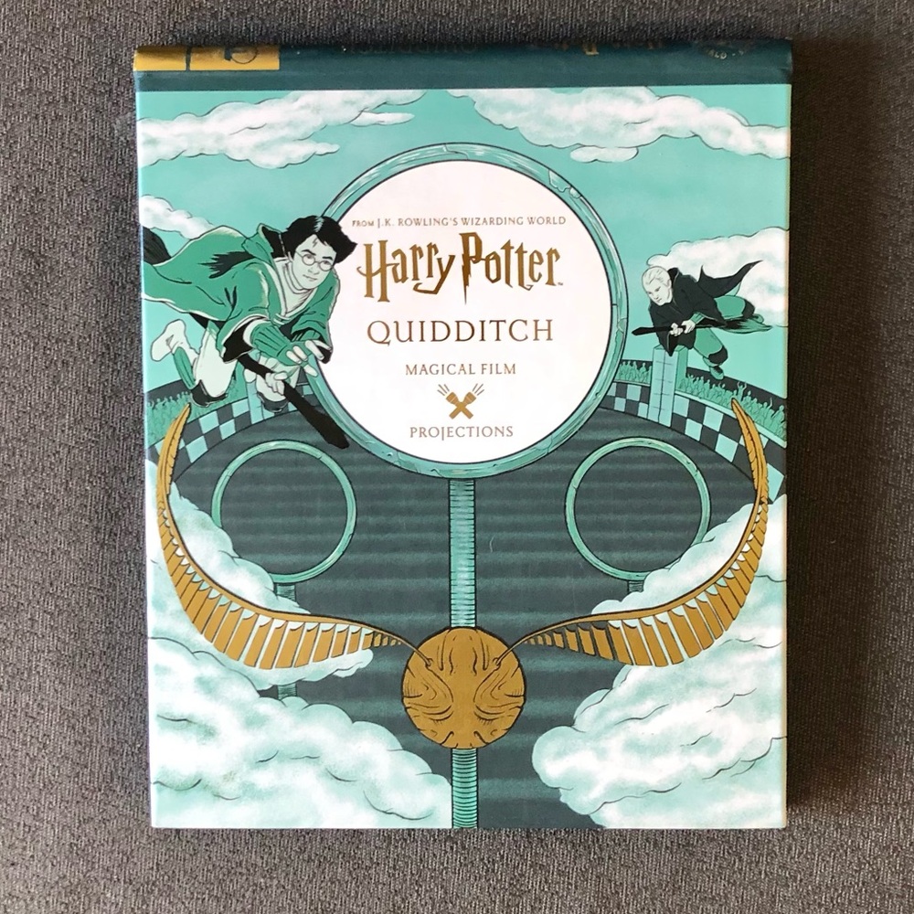 Harry Potter Magical Film Projections Quidditch Hardcover Book